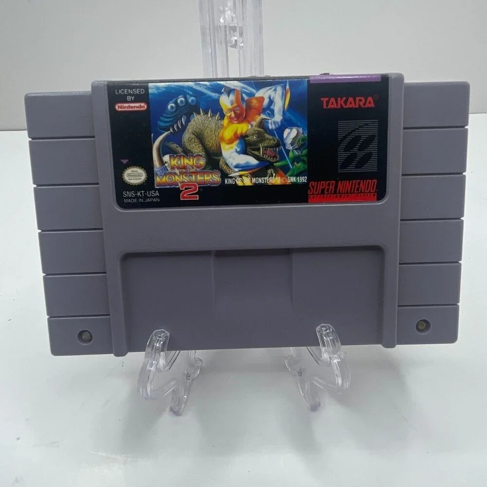 King of the Monsters 2 SNES (Super Nintendo, 1994) Cartridge Only